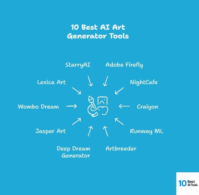 10 Best AI Art Generator Tools