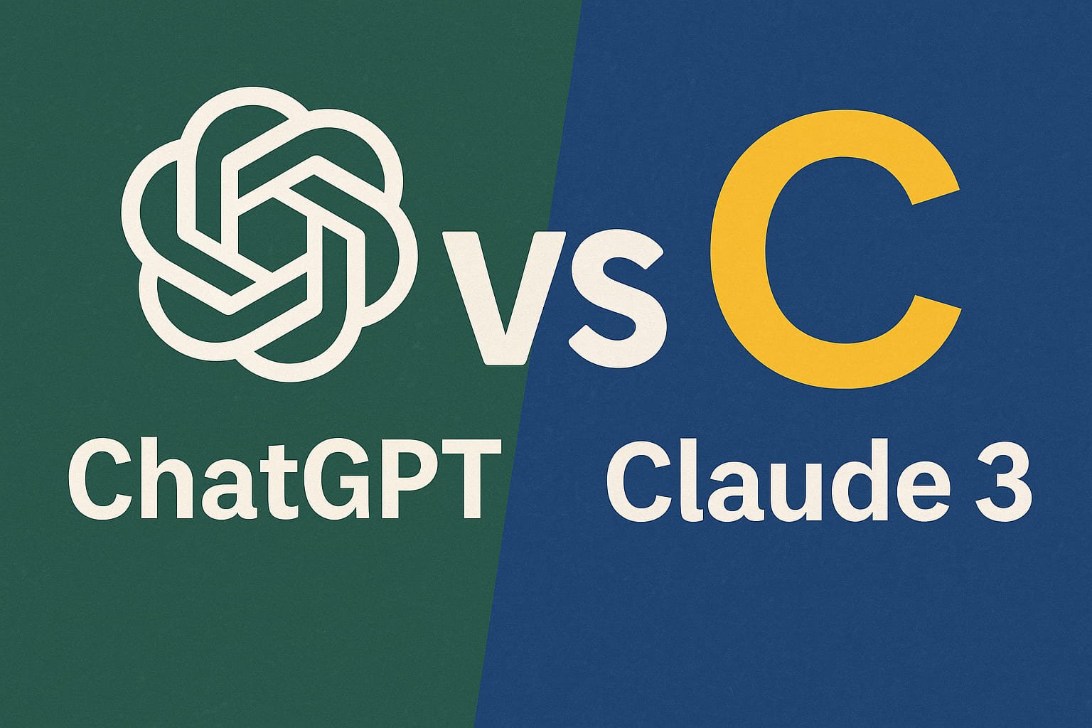 ChatGPT vs Claude 3