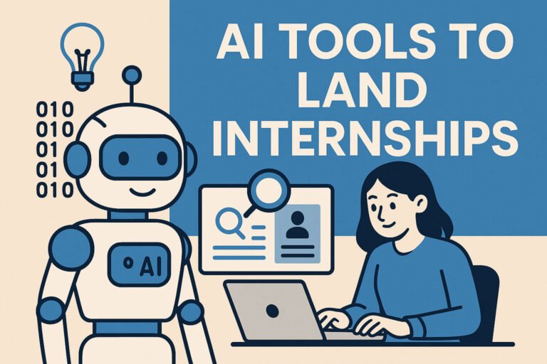 AI Tools to Land Internships